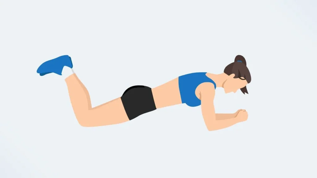 Woman performing knee folds Pilates exercise for core stability